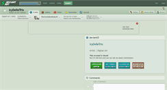 Desktop Screenshot of icydelletrix.deviantart.com