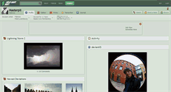 Desktop Screenshot of masterpii.deviantart.com