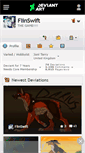 Mobile Screenshot of flinswift.deviantart.com