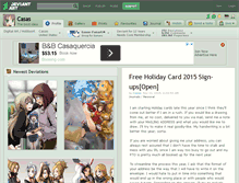 Tablet Screenshot of casas.deviantart.com