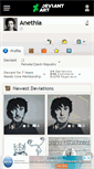Mobile Screenshot of anethia.deviantart.com