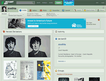 Tablet Screenshot of anethia.deviantart.com