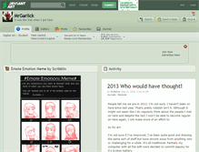 Tablet Screenshot of mrgarlick.deviantart.com