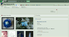 Desktop Screenshot of blue-demon-ao-oni.deviantart.com