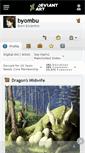 Mobile Screenshot of byombu.deviantart.com
