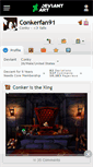 Mobile Screenshot of conkerfan91.deviantart.com