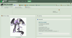 Desktop Screenshot of kiori-inu-youkai.deviantart.com