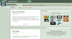 Desktop Screenshot of charactersatire.deviantart.com