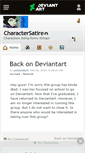 Mobile Screenshot of charactersatire.deviantart.com