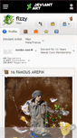 Mobile Screenshot of flzzy.deviantart.com