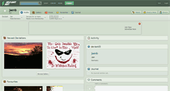 Desktop Screenshot of jaenb.deviantart.com