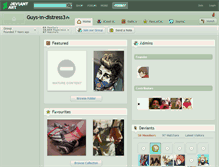 Tablet Screenshot of guys-in-distress3.deviantart.com
