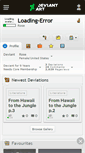 Mobile Screenshot of loading-error.deviantart.com