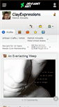 Mobile Screenshot of clayexpressions.deviantart.com