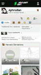 Mobile Screenshot of aphrodian.deviantart.com