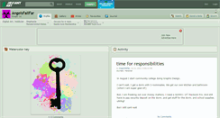 Desktop Screenshot of angelsfallfar.deviantart.com