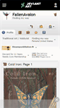 Mobile Screenshot of fallenavalon.deviantart.com