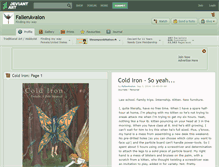 Tablet Screenshot of fallenavalon.deviantart.com
