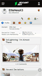 Mobile Screenshot of ellienessx3.deviantart.com