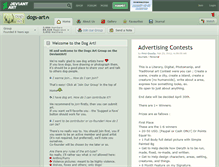 Tablet Screenshot of dogs-art.deviantart.com