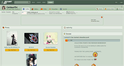 Desktop Screenshot of centauri54.deviantart.com