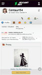 Mobile Screenshot of centauri54.deviantart.com