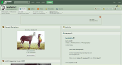Desktop Screenshot of larafairie.deviantart.com