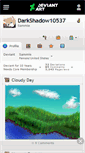 Mobile Screenshot of darkshadow10537.deviantart.com