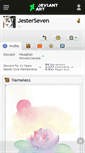 Mobile Screenshot of jesterseven.deviantart.com