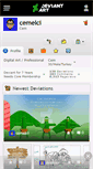 Mobile Screenshot of cemelci.deviantart.com