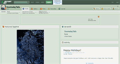 Desktop Screenshot of doomsdaytails.deviantart.com