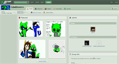 Desktop Screenshot of cobaltlovers.deviantart.com