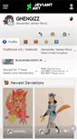 Mobile Screenshot of ghengizz.deviantart.com