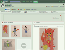 Tablet Screenshot of ghengizz.deviantart.com