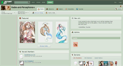 Desktop Screenshot of hades-and-persephone.deviantart.com