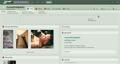 Desktop Screenshot of munozphotography.deviantart.com