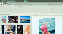 Desktop Screenshot of kiddosama.deviantart.com