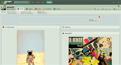 Desktop Screenshot of jeremic.deviantart.com