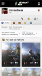Mobile Screenshot of msventress.deviantart.com