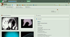 Desktop Screenshot of merej.deviantart.com