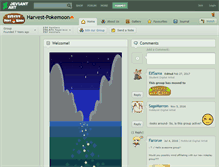 Tablet Screenshot of harvest-pokemoon.deviantart.com