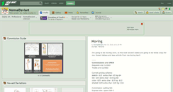 Desktop Screenshot of normaldeviant.deviantart.com