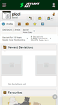 Mobile Screenshot of picci.deviantart.com