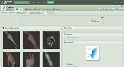 Desktop Screenshot of guillon.deviantart.com