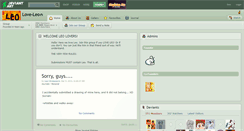Desktop Screenshot of love-leo.deviantart.com