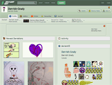 Tablet Screenshot of dervish-grady.deviantart.com
