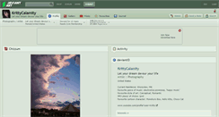Desktop Screenshot of krittycalamity.deviantart.com