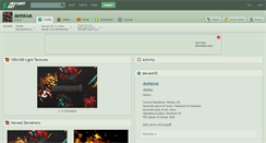 Desktop Screenshot of dethklok.deviantart.com