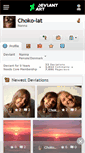Mobile Screenshot of choko-lat.deviantart.com