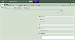 Desktop Screenshot of luukie.deviantart.com